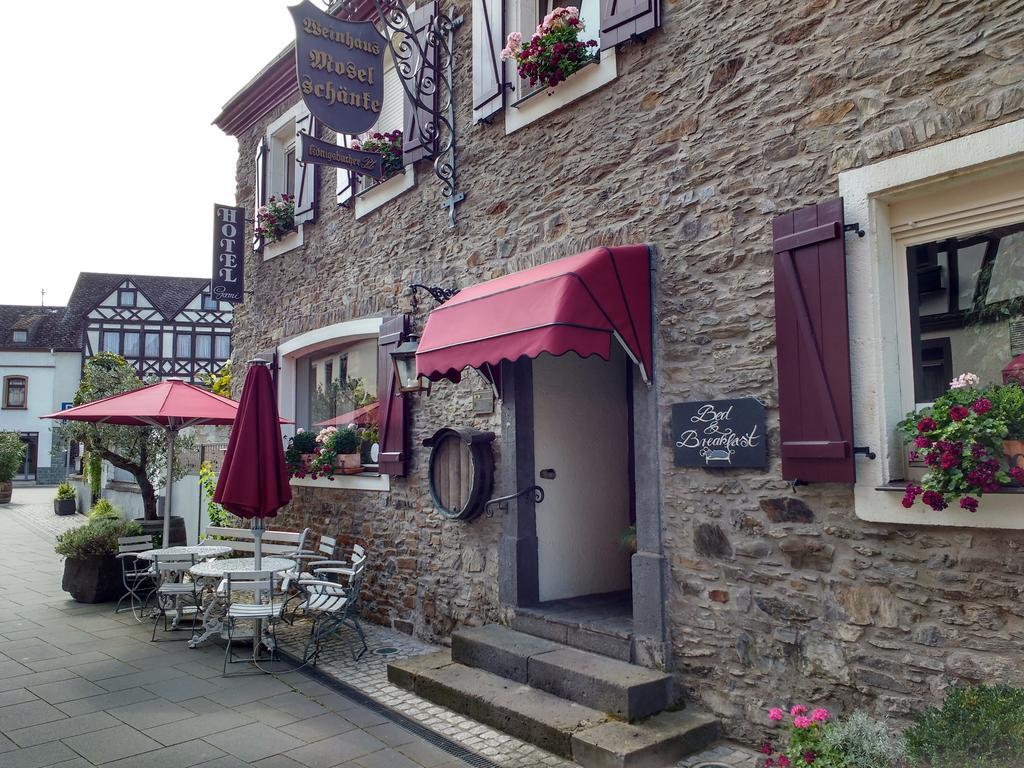 Hotel Garni Altes Winzerhaus Moselschaenke Kobern-Gondorf Kültér fotó